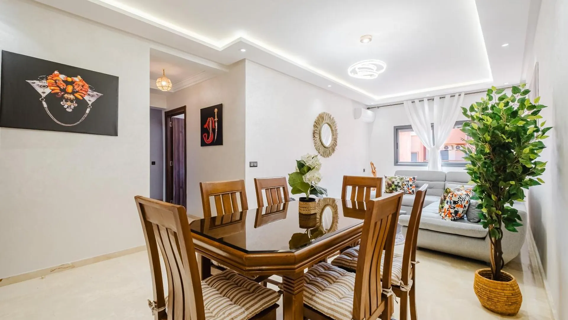 Charming Apartment Near M Avenue Pool, Parking Marrakesh
