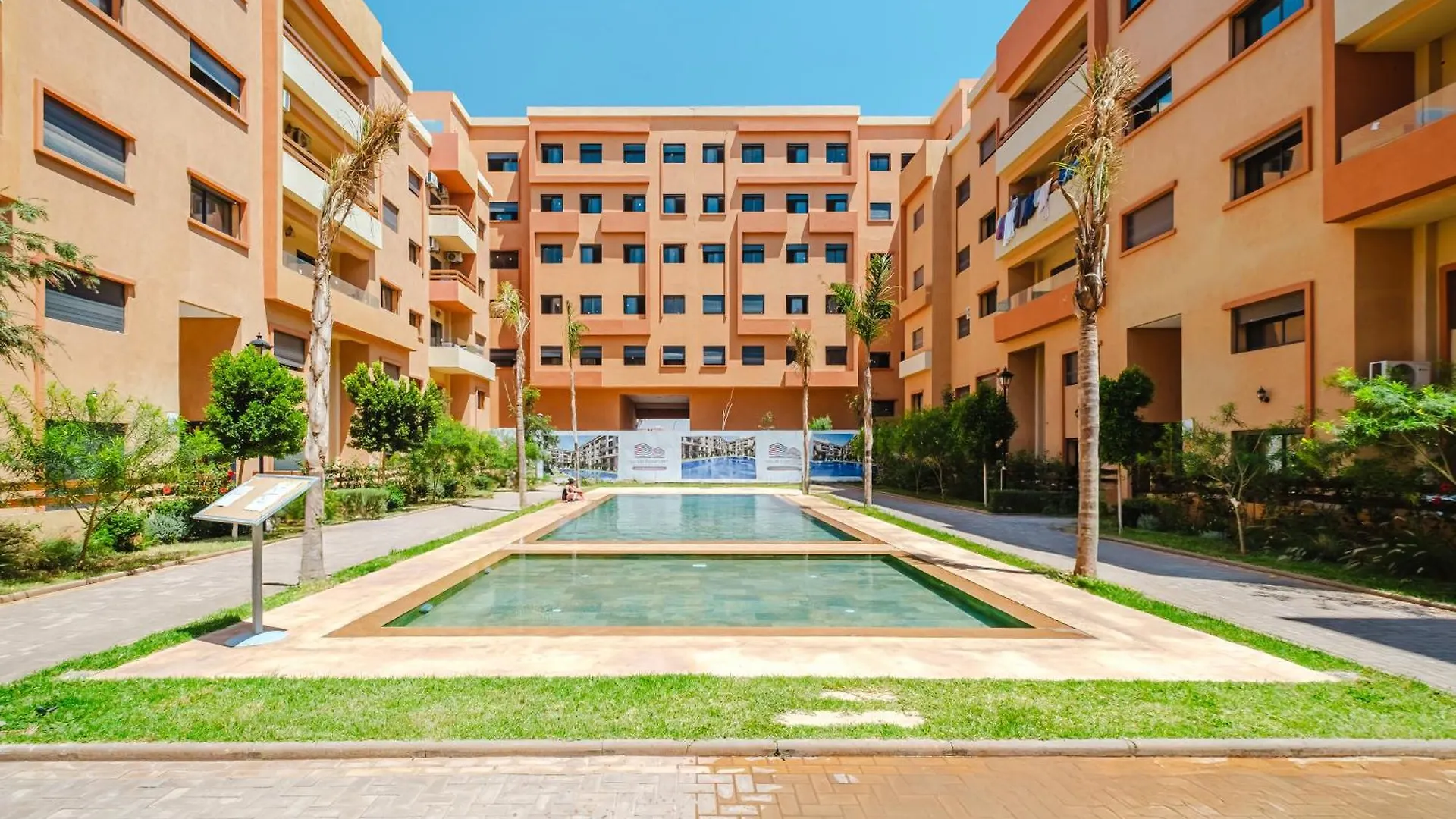 Charming Apartment Near M Avenue Pool, Parking Marrakesh Morocco