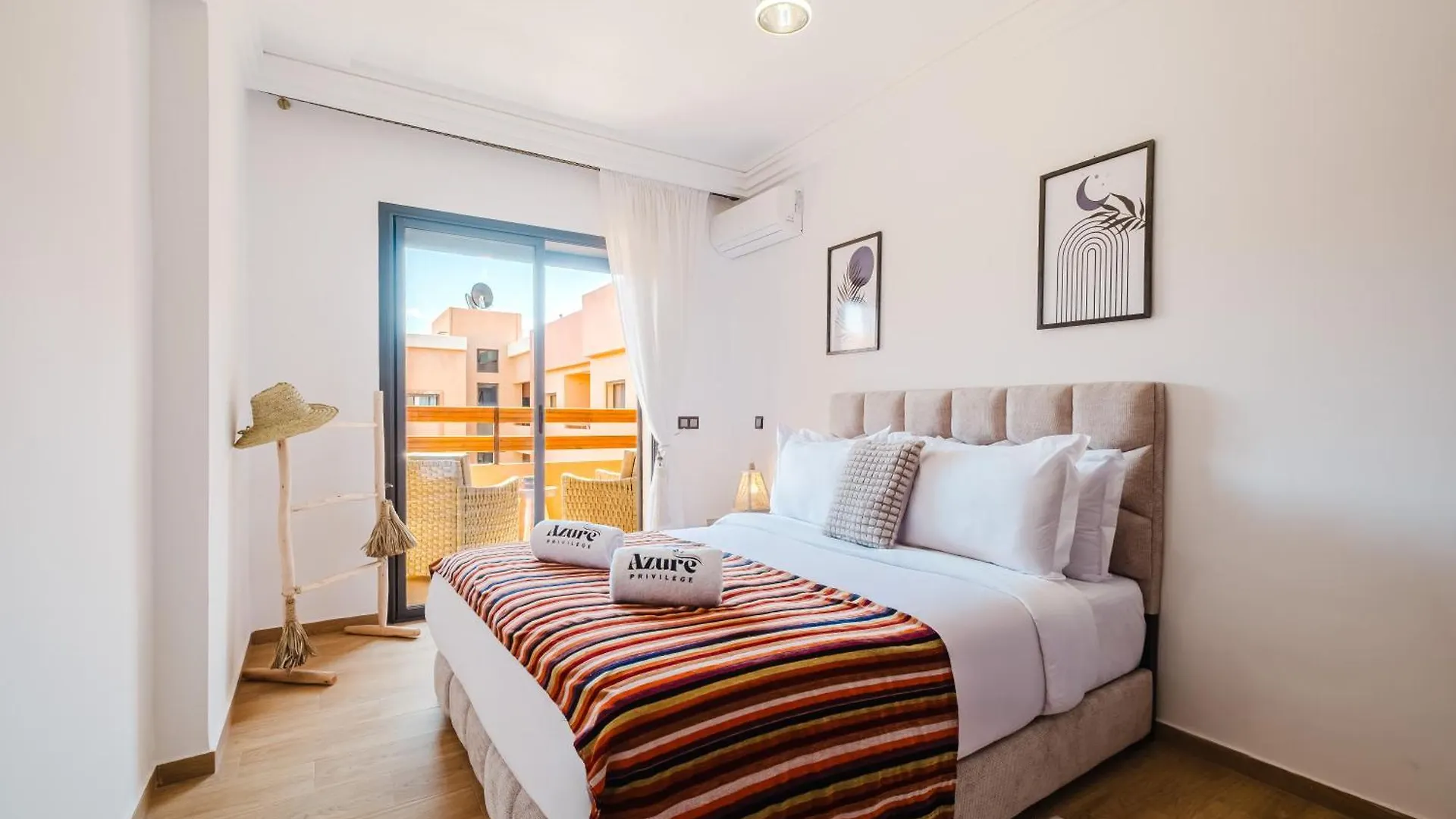 Charming Apartment Near M Avenue Pool, Parking Marrakesh