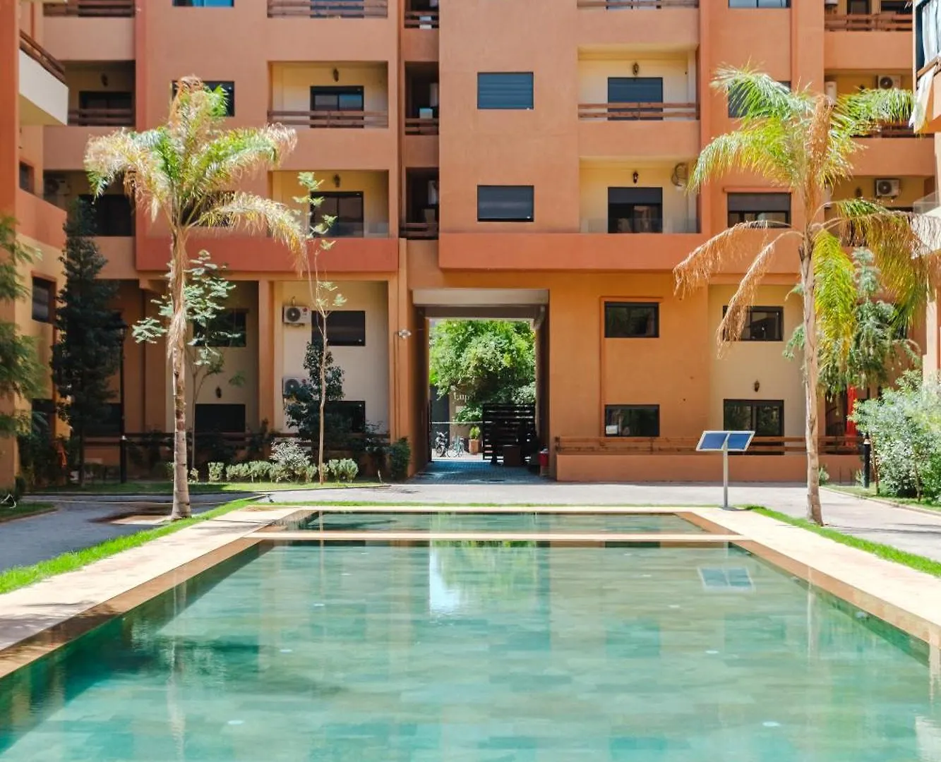 Charming Apartment Near M Avenue Pool, Parking Marrakesh Morocco