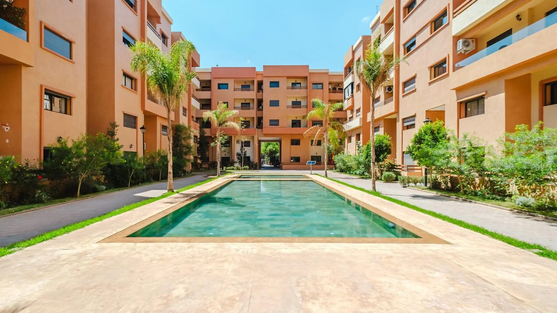 Charming Apartment Near M Avenue Pool, Parking Marrakesh