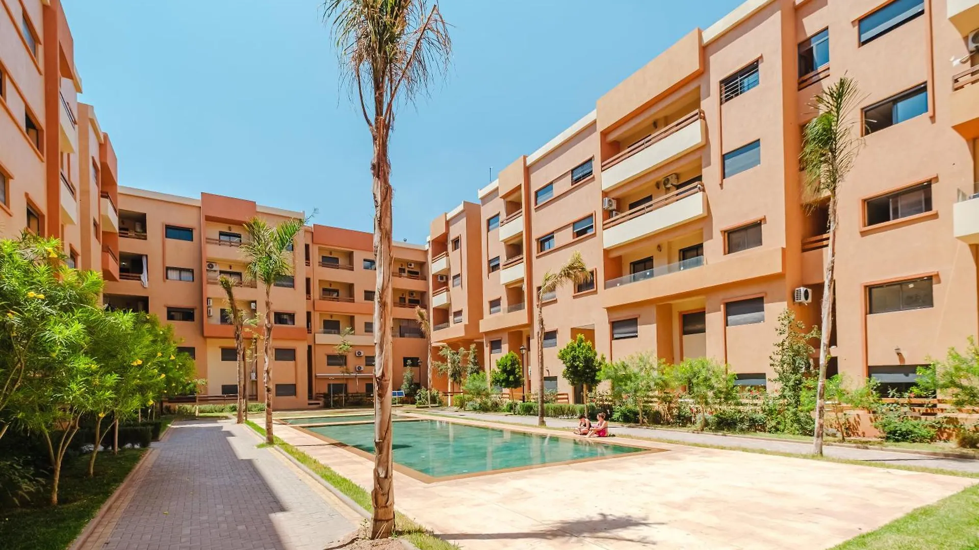 Charming Apartment Near M Avenue Pool, Parking Marrakesh 0*,  Morocco